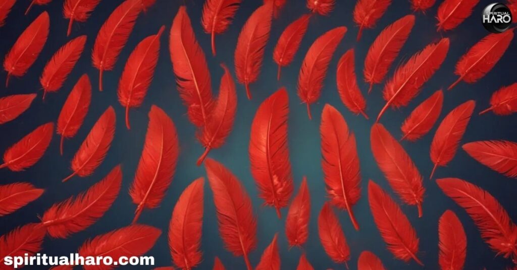 Red Feather in Christian Symbolism