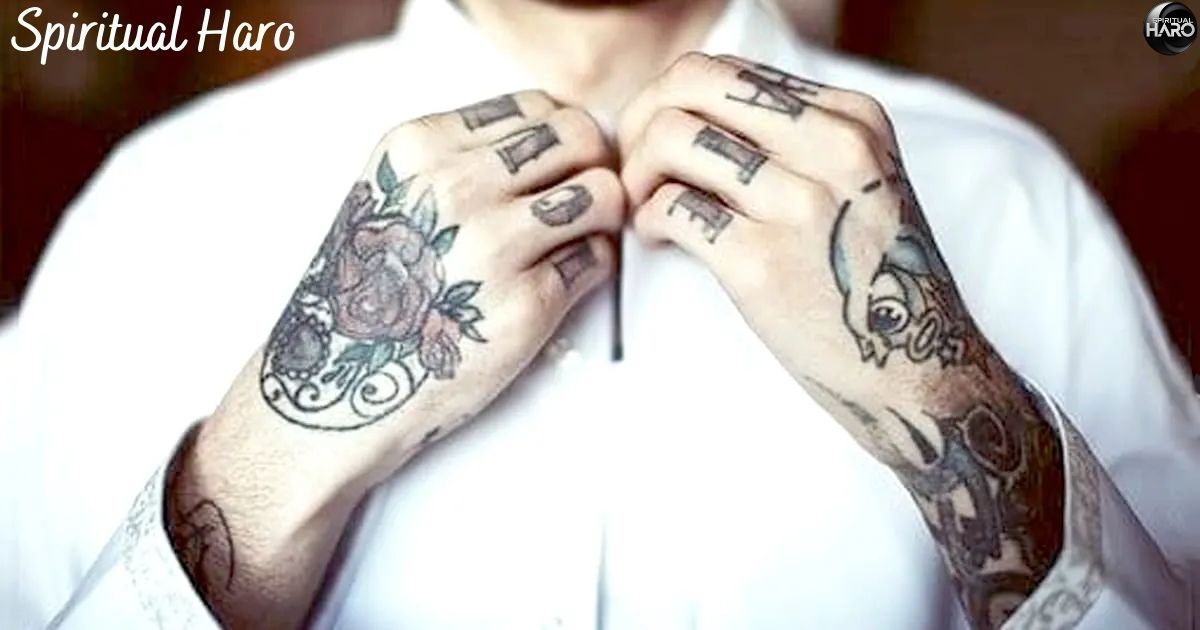 Popular Spiritual Finger Tattoo