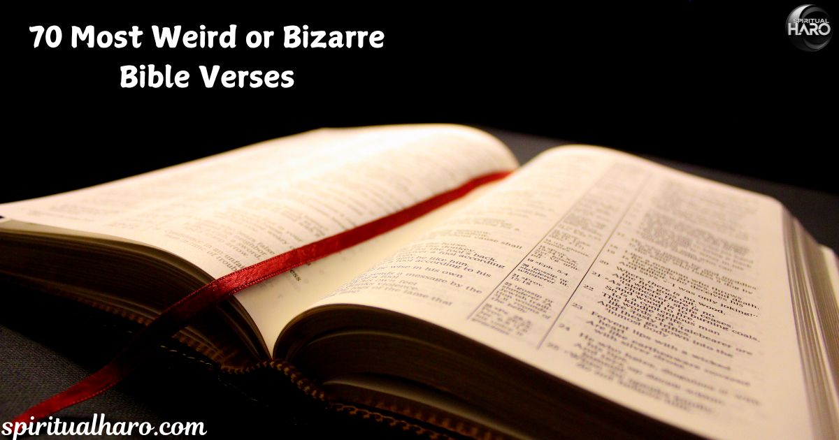 70 Most Weird or Bizarre Bible Verses