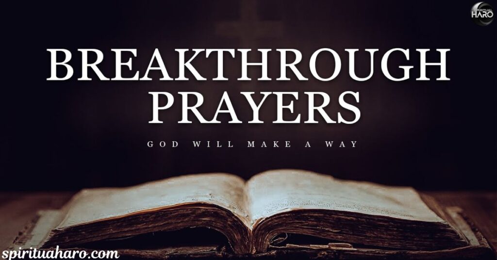 Prayer for Breakthrough