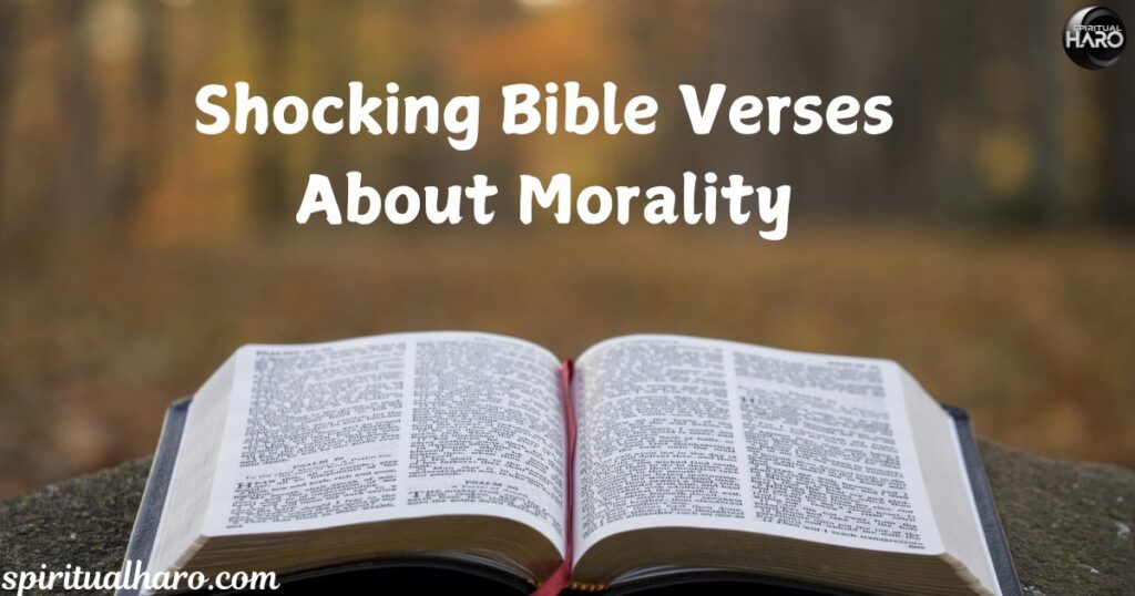 Shocking Bible Verses About Morality