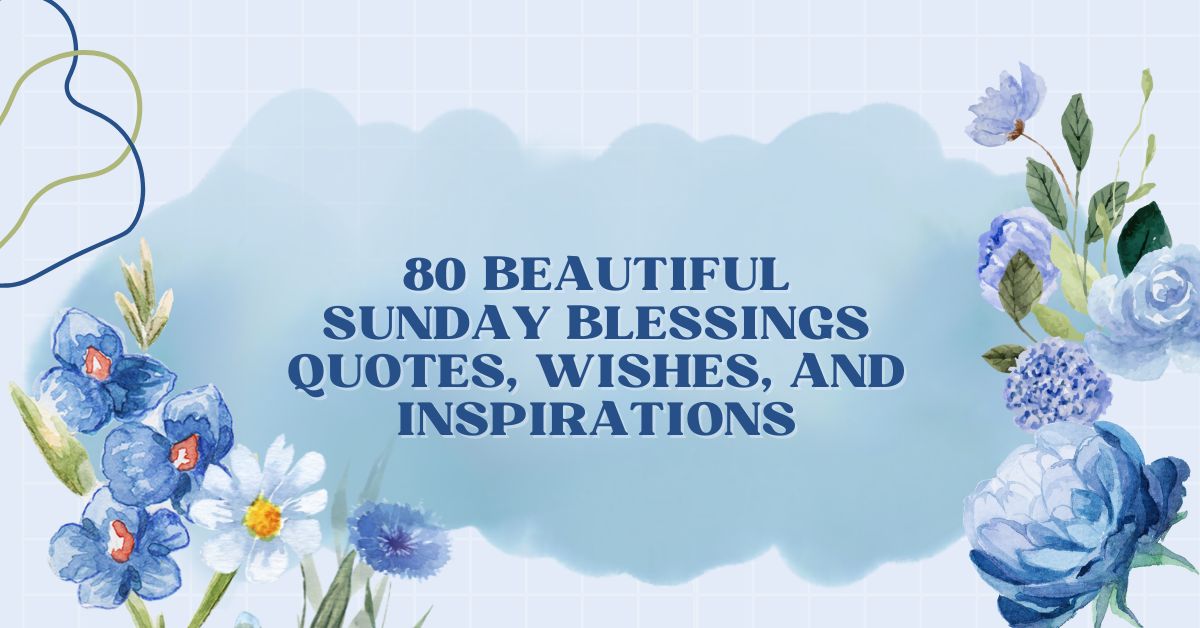 Sunday Blessings