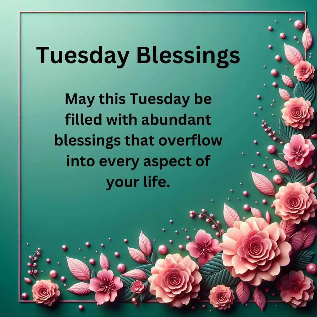 Tuesday Blessings