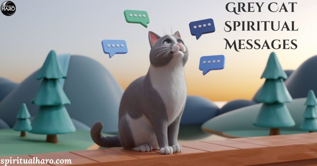 Grey Cat Spiritual Messages