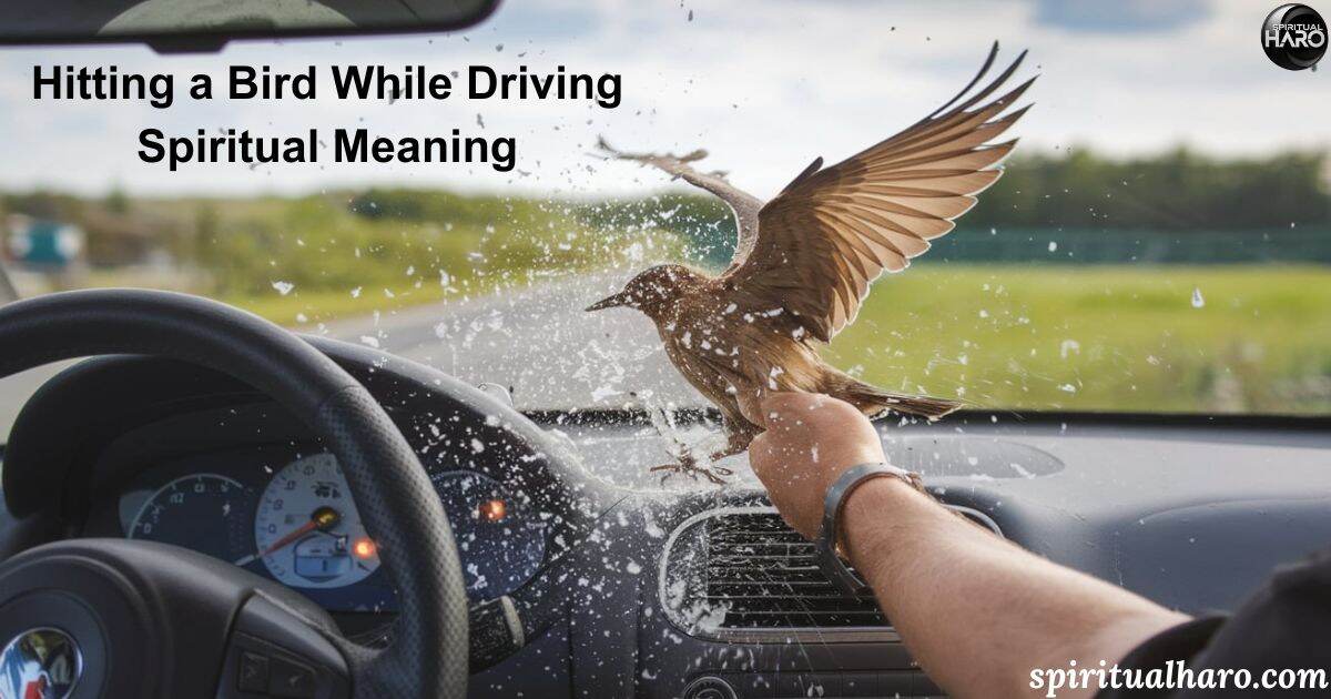 hitting a bird while driving spiritual meaning