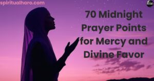 Prayer Points for Mercy